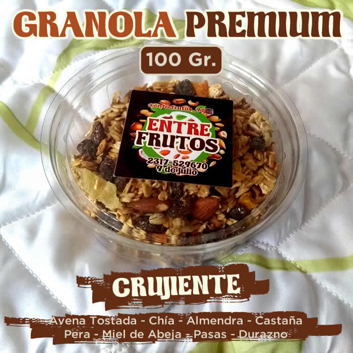 Granola Premium Crujiente 100 Gr.
